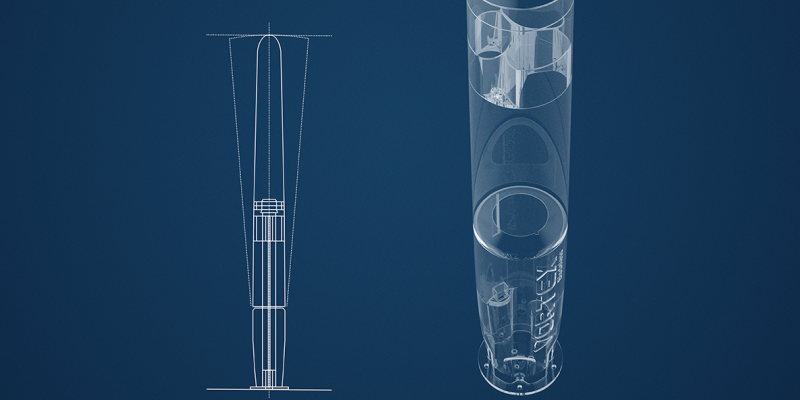 Bladeless wind turbine