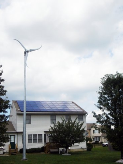 Household wind turbine